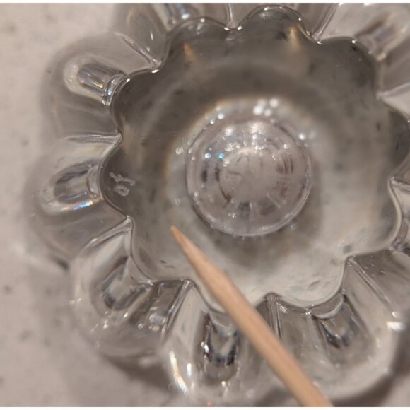 Orrefors Crystal Candle Holders Sven Palmqvist Vintage Stella Pattern - Picture 7 of 16